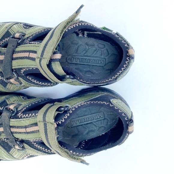 Merrell Big Kid Hydro Green Sandal US 13M - Picture 8 of 13